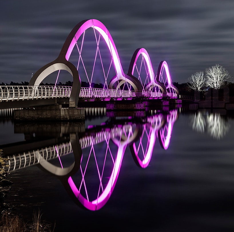 рочный пешеходно-велосипедный мост "Зельвесборг" Solvesborg-bridge