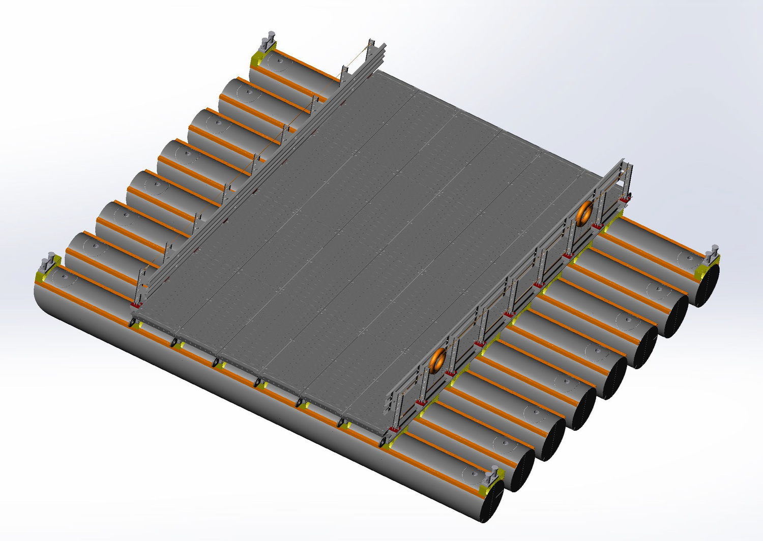 Звено (понтон) МПКТ-2.0.8-70 чертеж