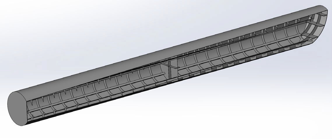 Усиленная наплавная опора с ледовым классом