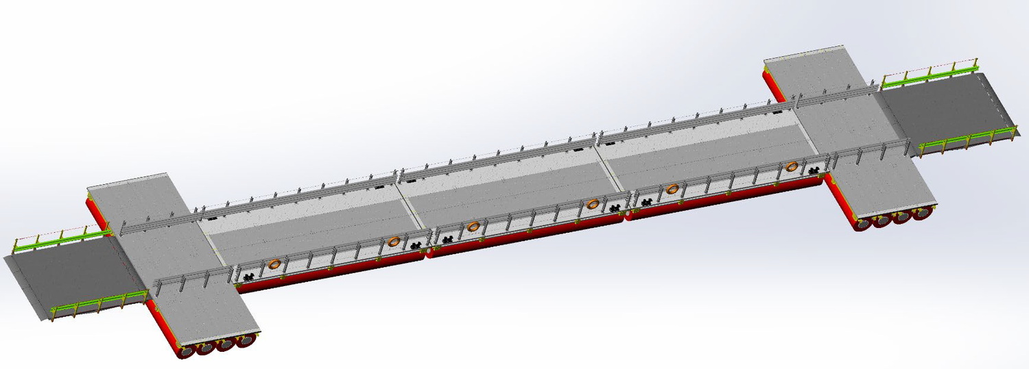 Наплавной мост МПКТ-1.45.0.60Н