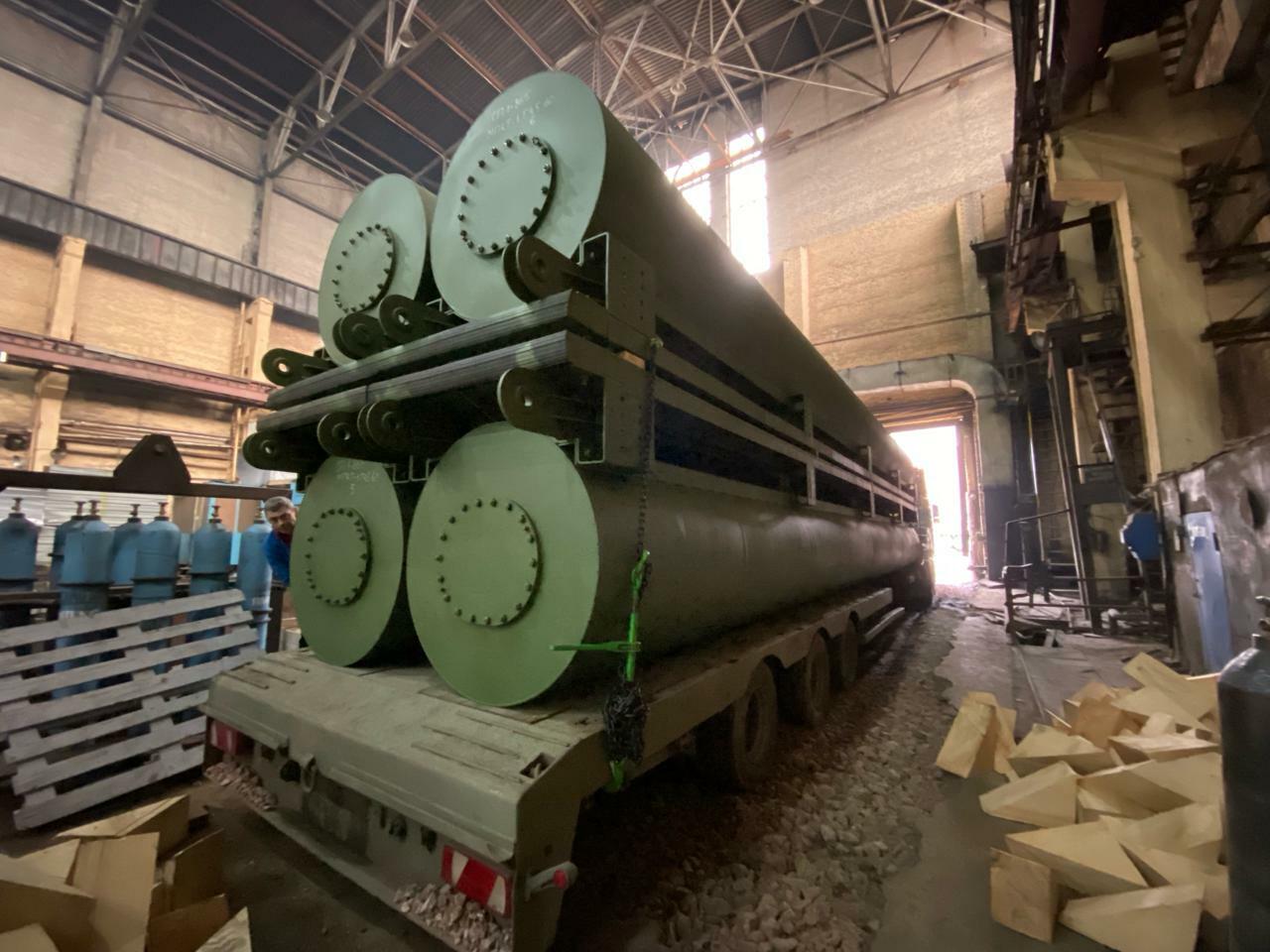 Размещение звена МПКТ-1 при перевозке автотранспортом